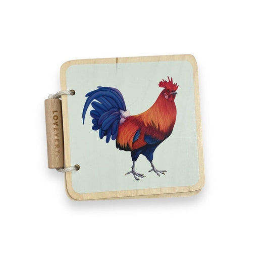 Lovevery - Lovevery Colorful Animals Wooden Book