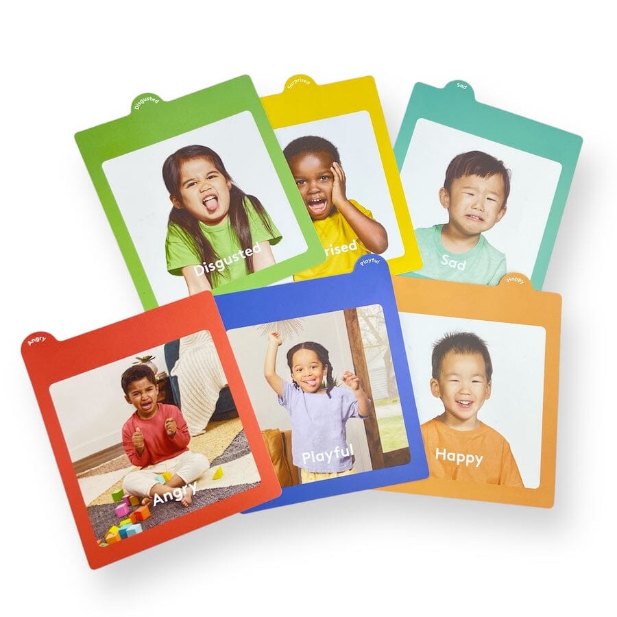 Lovevery Emotion Match Mirror & Card Set Toys 