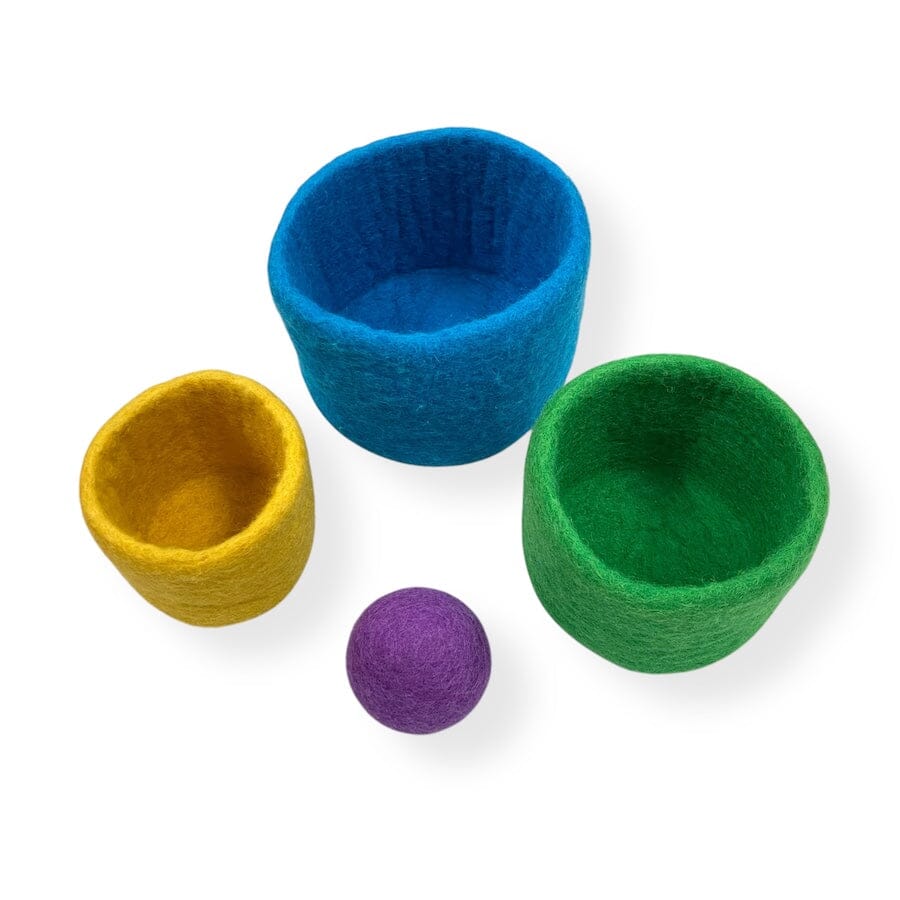 Lovevery - Lovevery Felt Nesting Baskets
