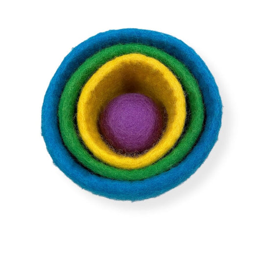 Lovevery Felt Nesting Baskets Toys 