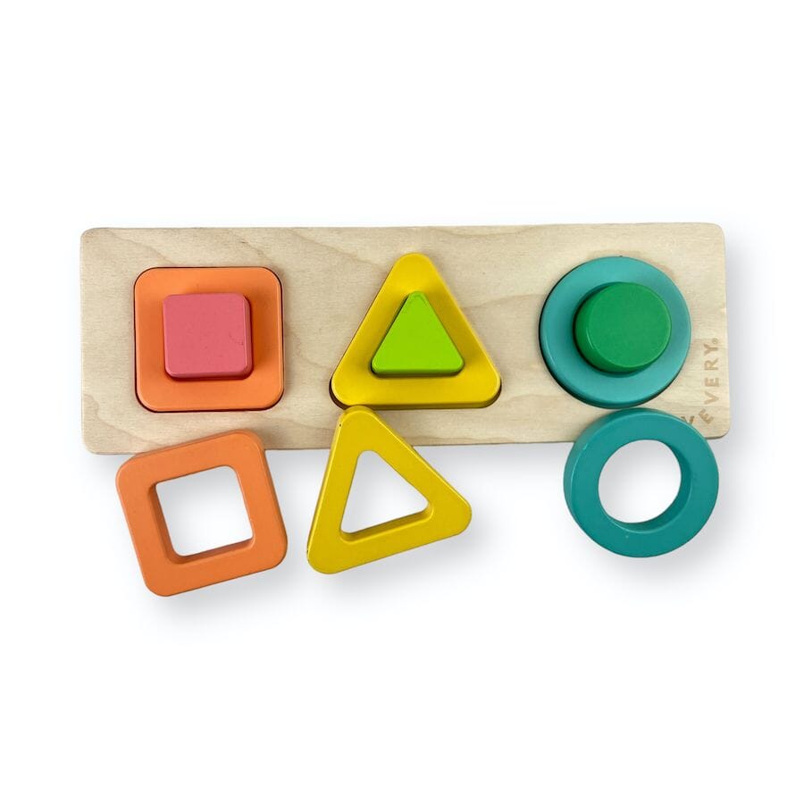 Lovevery Geo Shapes Puzzle & Realist Play Guide Toys 