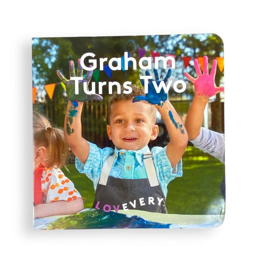 Lovevery Graham Turns Two Board Book Books 