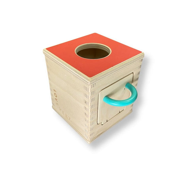 Lovevery Hide & Find Drop Box Baby Toy – TOYCYCLE