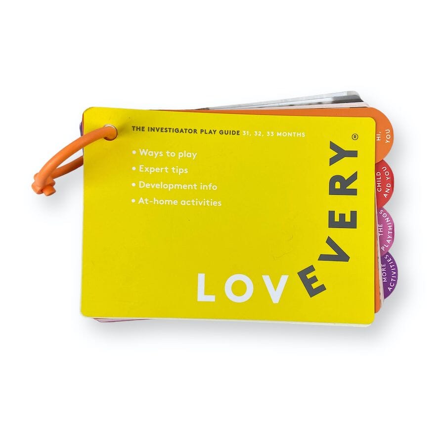 Lovevery Investigator Play Guide Toys 