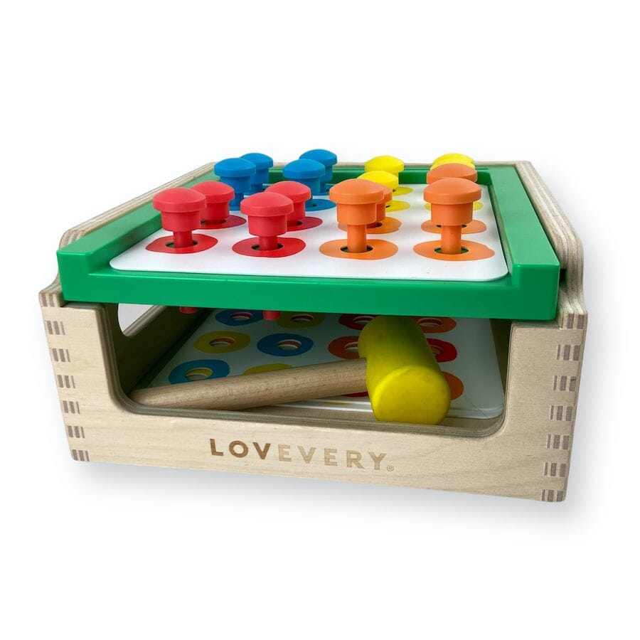 Lovevery Match & Tap Hammer Box Toys 