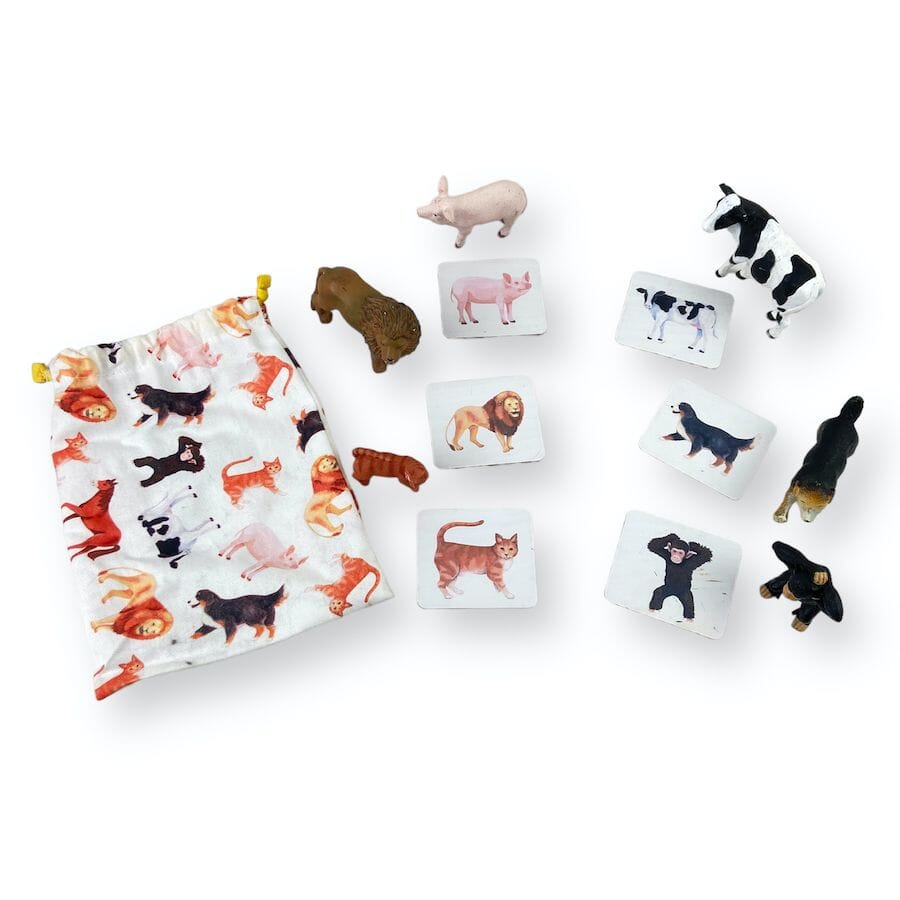 Lovevery Montessori Animal Match Toys 