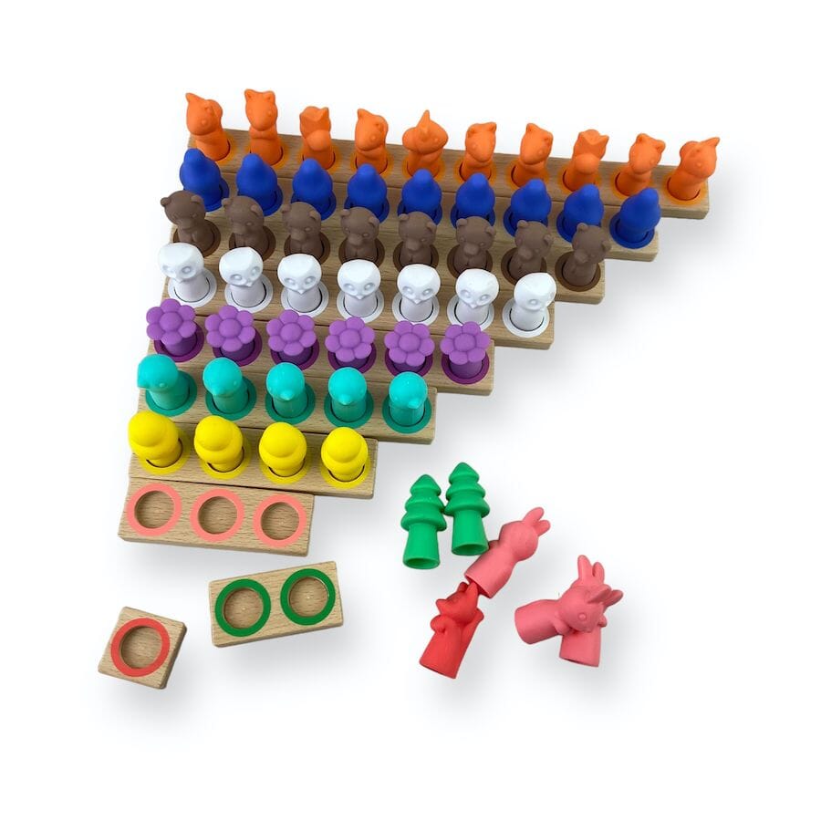 Lovevery Montessori Math Bars Toys 