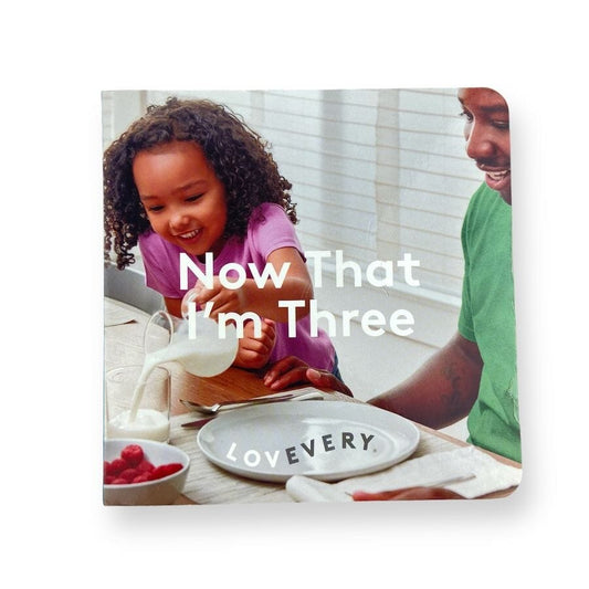Lovevery Now That I'm Three Board Book Books 