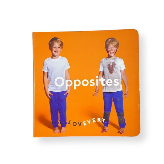 Lovevery Opposites Board Book Books 