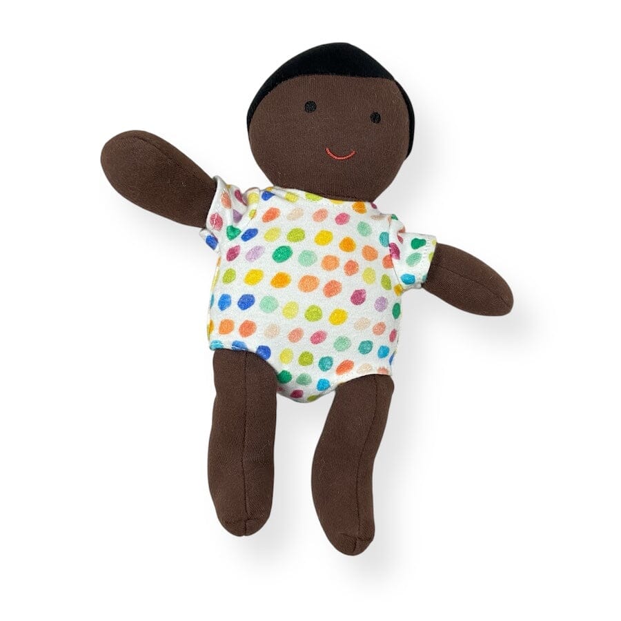Lovevery Organic Cotton Baby Doll Dolls Dark 