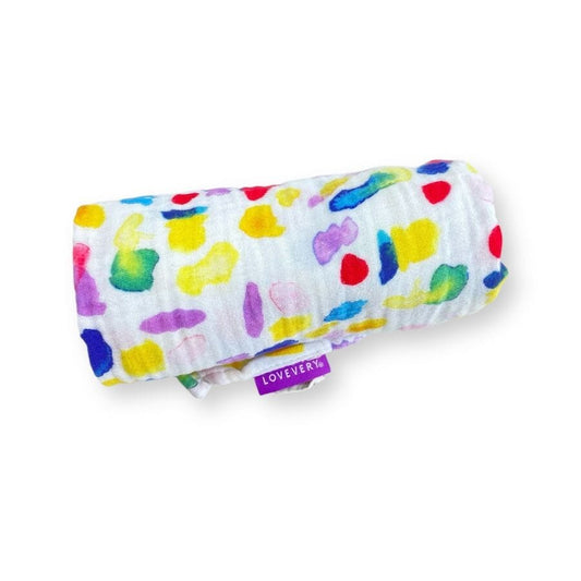 Lovevery Peekaboo Muslin Play Blanket Baby & Toddler 