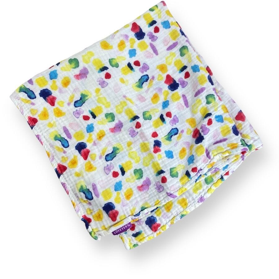 Lovevery Peekaboo Muslin Play Blanket Baby & Toddler 