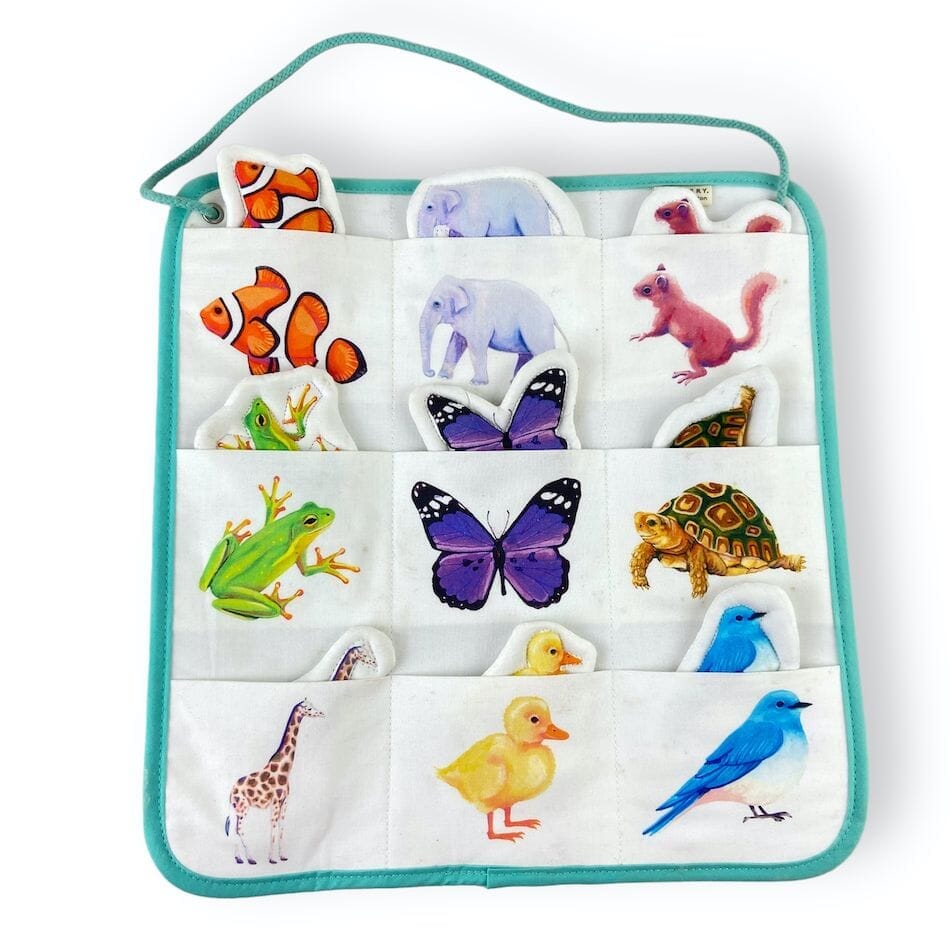 Lovevery Quilted Critter Pockets Toys 