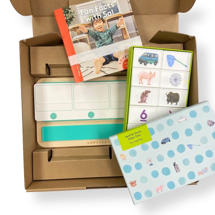 Lovevery Reading Skills Set Part 1: Sounds to Reading Educational Toys 
