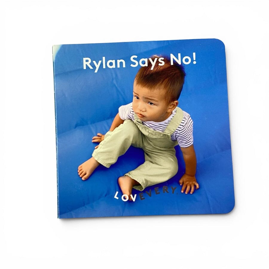 Lovevery Rylan Says No! Board Book Books 