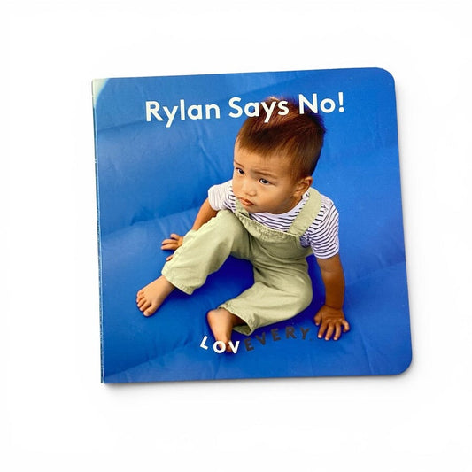 Lovevery Rylan Says No! Board Book Books 