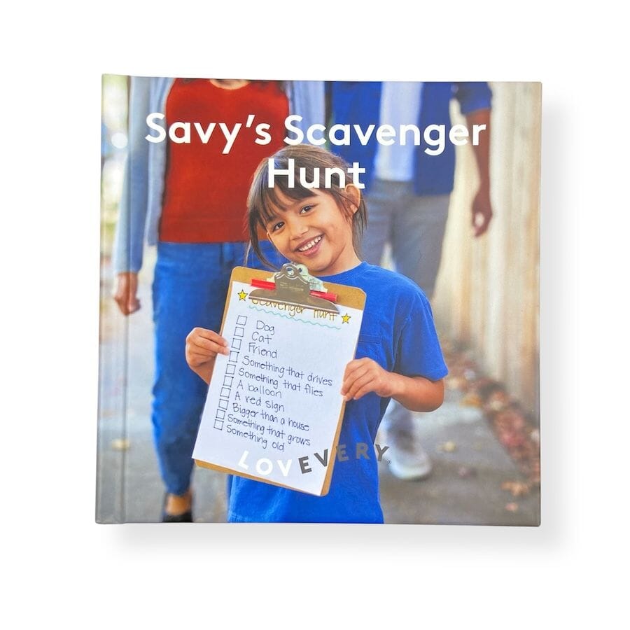 Lovevery Savy's Scavenger Hung Book Books 