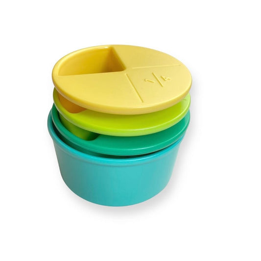 Lovevery Stackable Fraction Cups Toys 