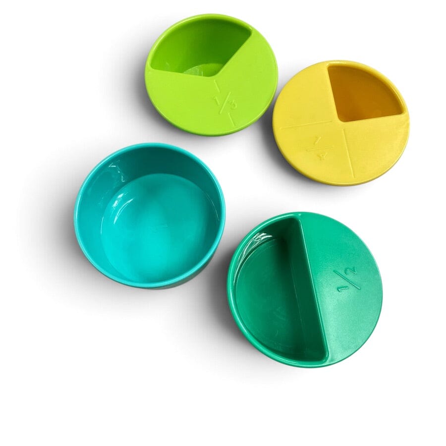 Lovevery Stackable Fraction Cups Toys 