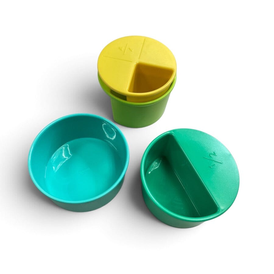 Lovevery Stackable Fraction Cups Toys 