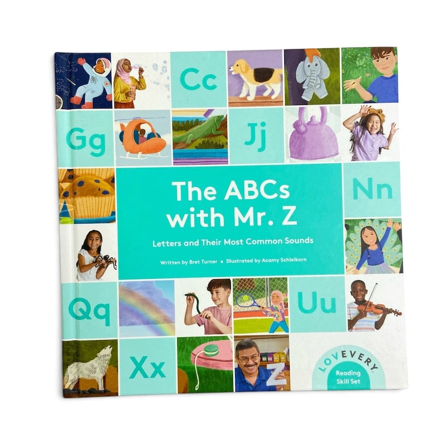 Lovevery The ABCs with Mr. Z Hardcover Book Books 