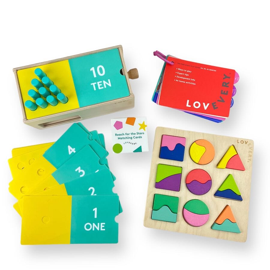 Lovevery Toys From the Free Spirit Play Kit Toys 