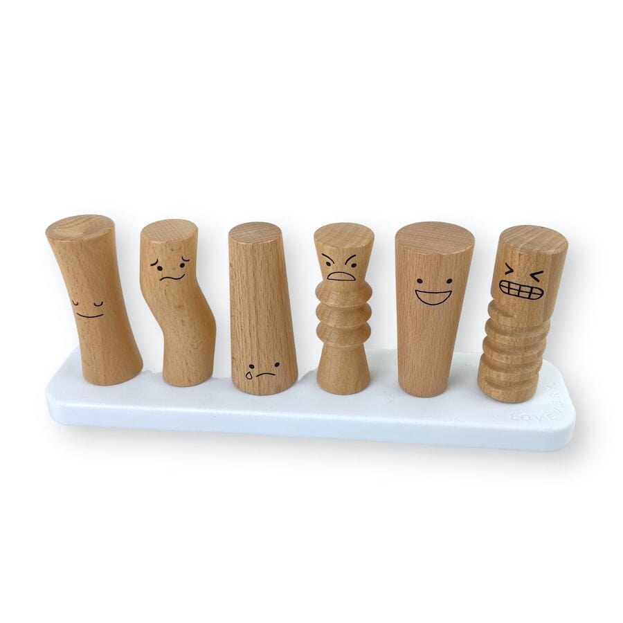 Lovevery - Lovevery Wooden Emotion Dolls