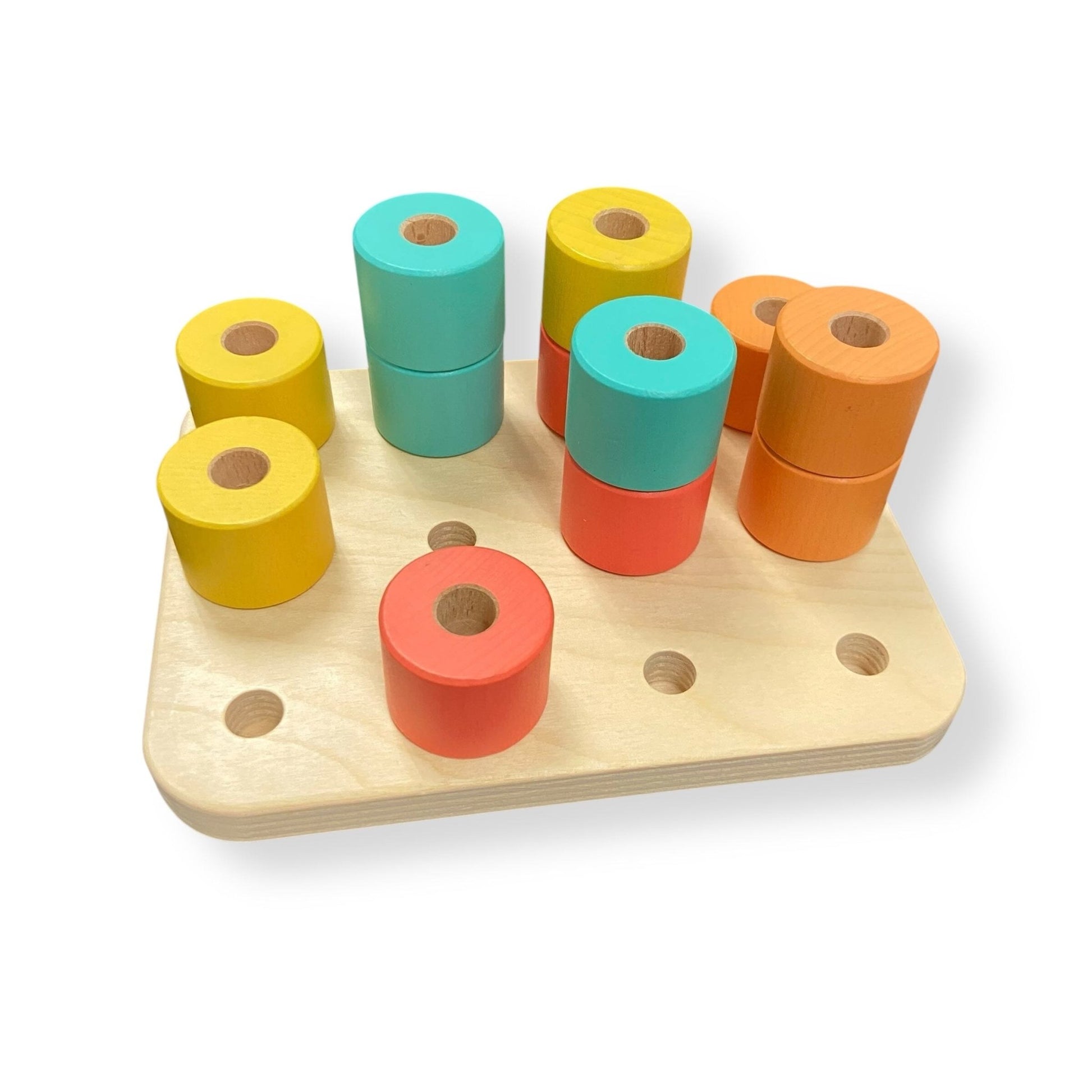 Lovevery - Lovevery Wooden Stacking Pegboard