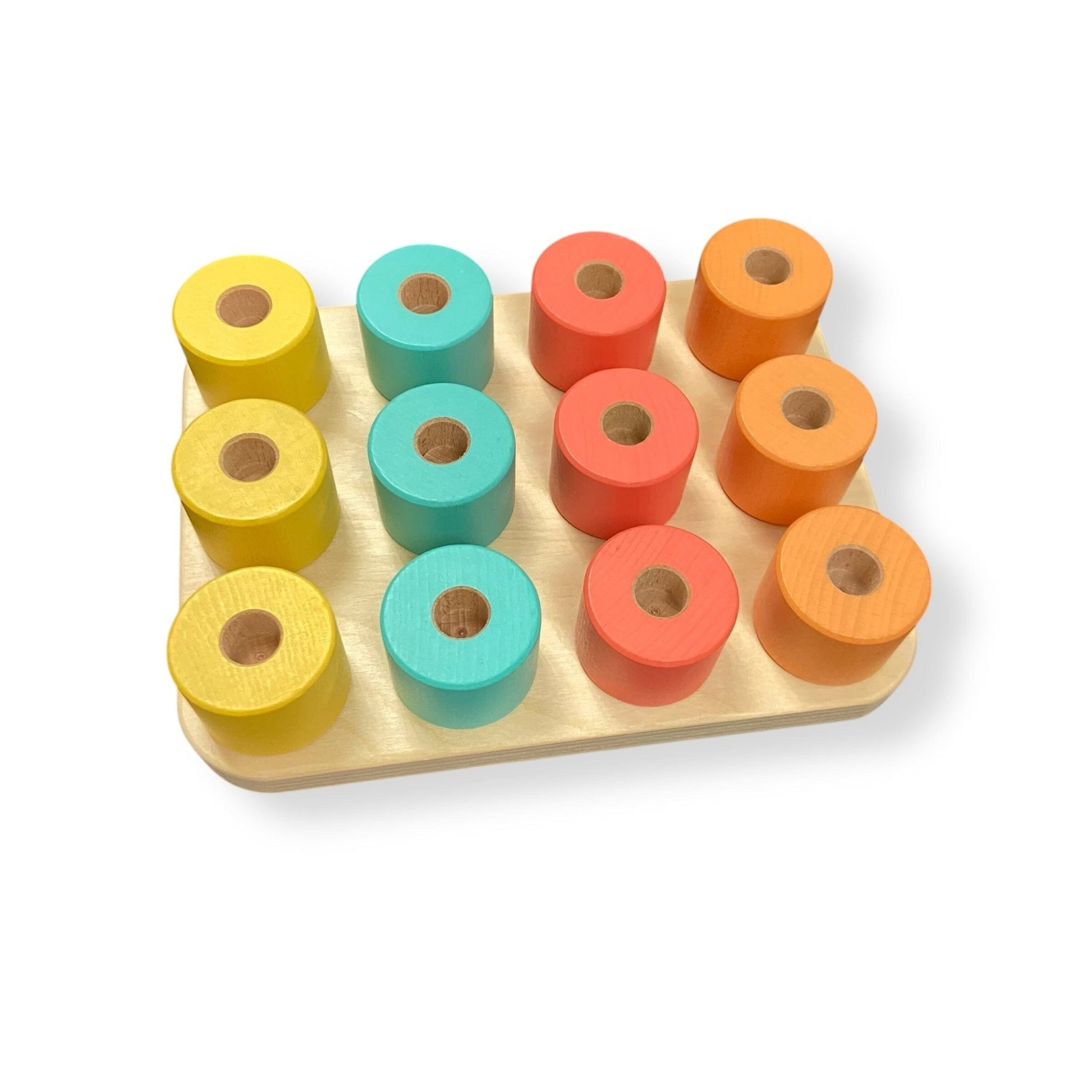 Lovevery - Lovevery Wooden Stacking Pegboard