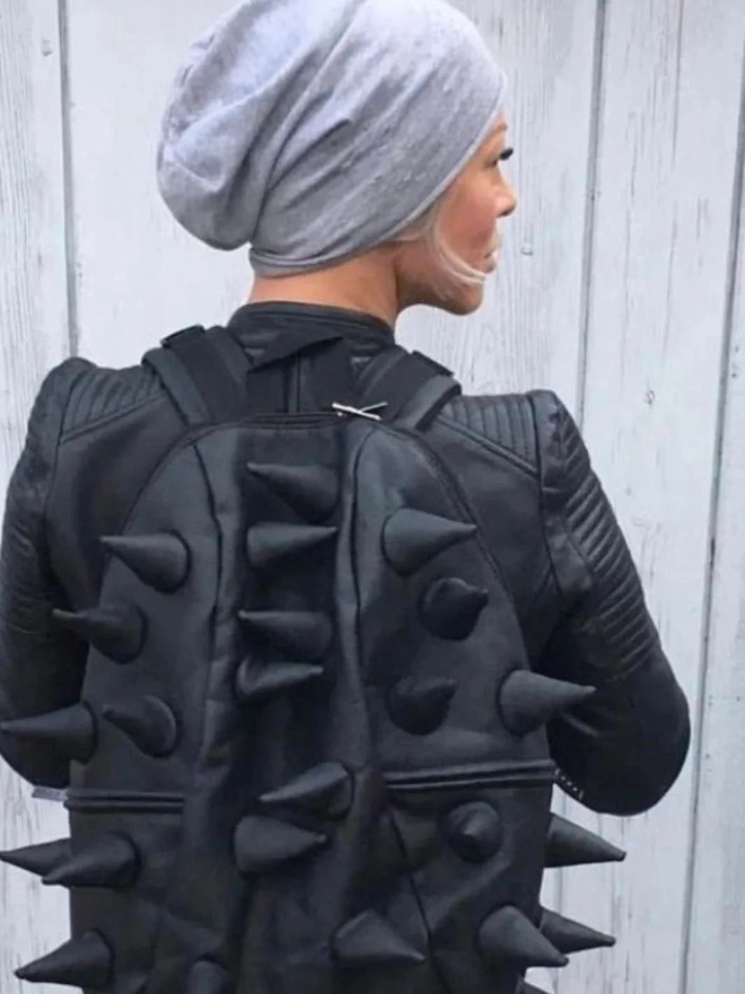 Madpax Backpack With Spikes -  Got Your Black -Rear View Model
