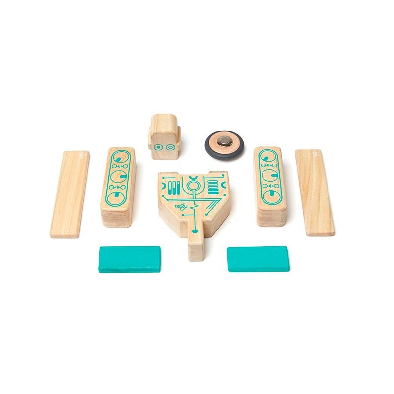 Tegu - Magbot Magnetic Wooden Blocks Future Collection
