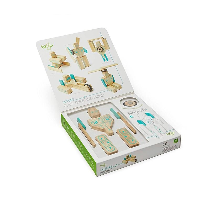 Tegu - Magbot Magnetic Wooden Blocks Future Collection