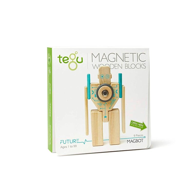 Tegu - Magbot Magnetic Wooden Blocks Future Collection