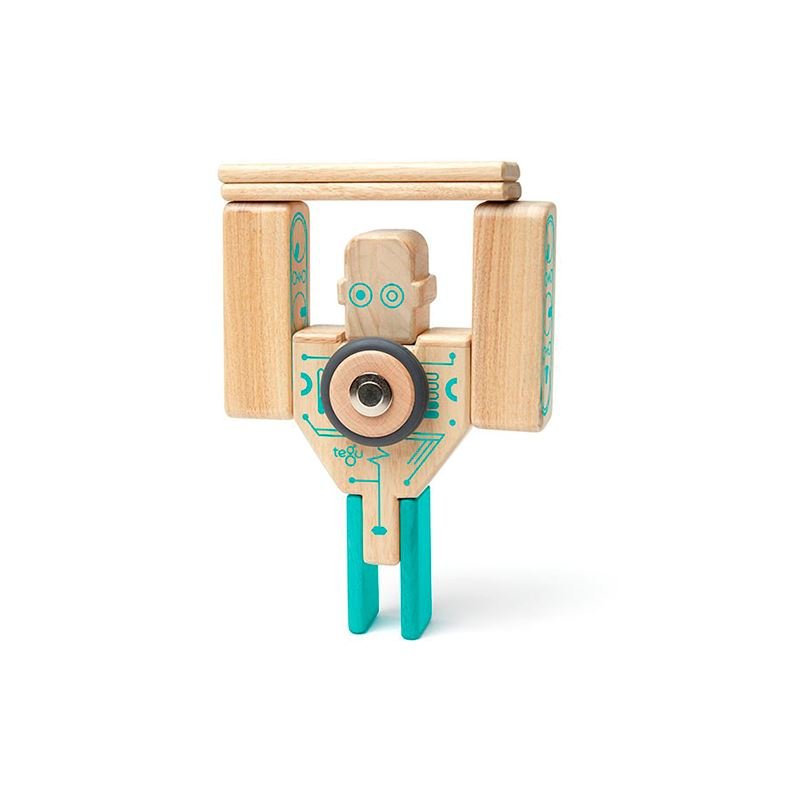 Tegu - Magbot Magnetic Wooden Blocks Future Collection