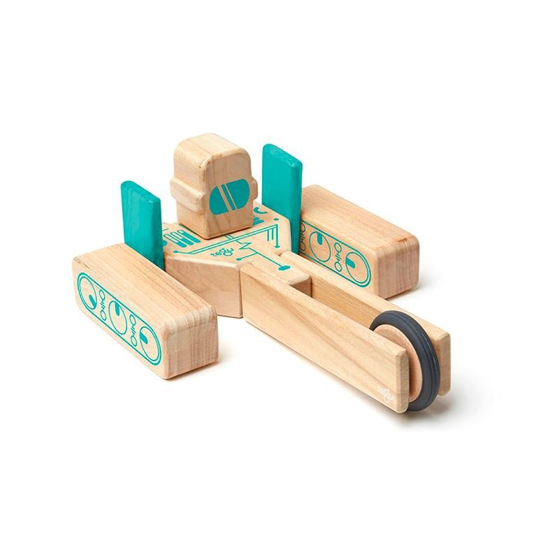 Tegu - Magbot Magnetic Wooden Blocks Future Collection