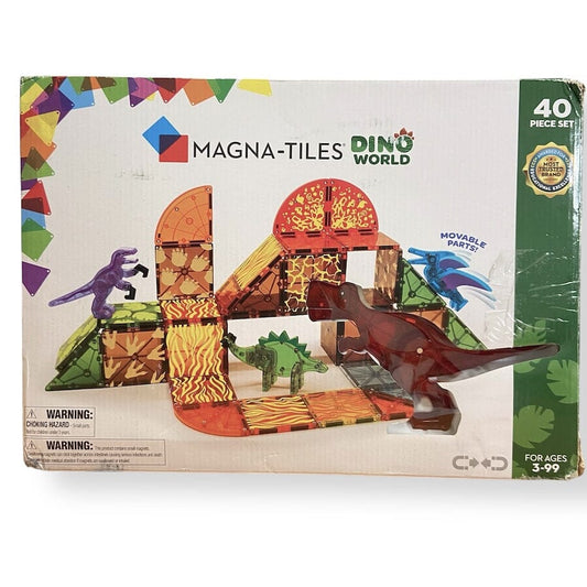 Magna - Tiles - Magna - Tiles Dino World 40 - Pc Set