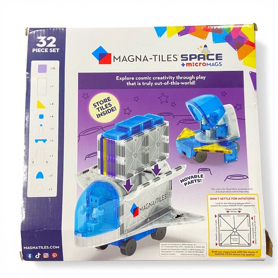 Magna-Tiles SPACE™ 32-Piece Set Toys 