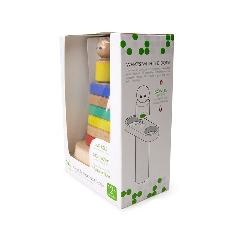 Magnetic Floating Stacker <br>Tegu Baby and Toddler <br>11 pieces 