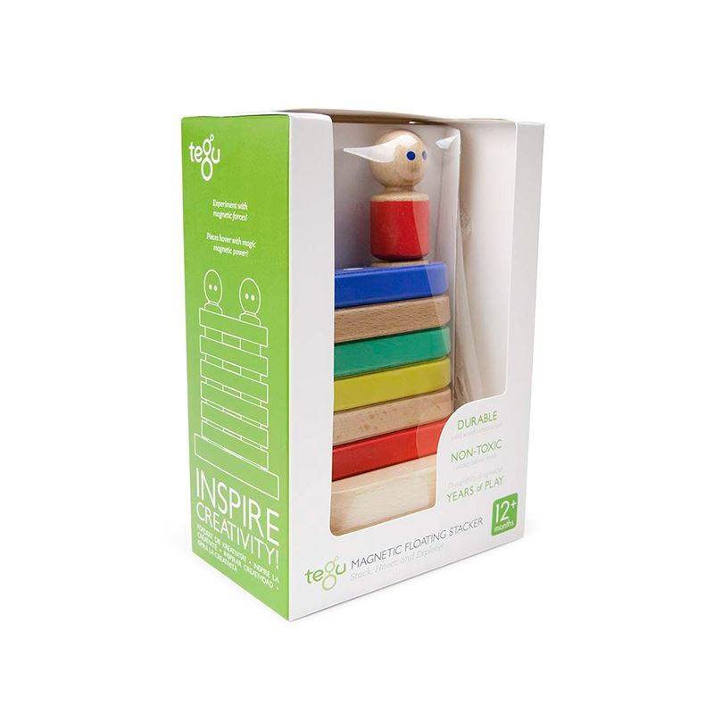 Magnetic Floating Stacker <br>Tegu Baby and Toddler <br>11 pieces 