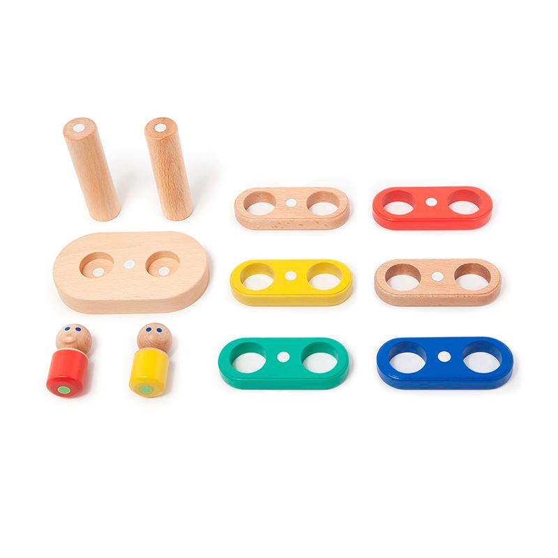 Magnetic Floating Stacker <br>Tegu Baby and Toddler <br>11 pieces 