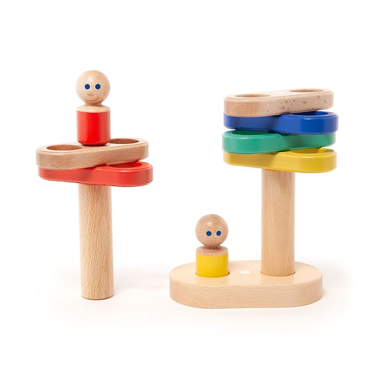 Magnetic Floating Stacker <br>Tegu Baby and Toddler <br>11 pieces 