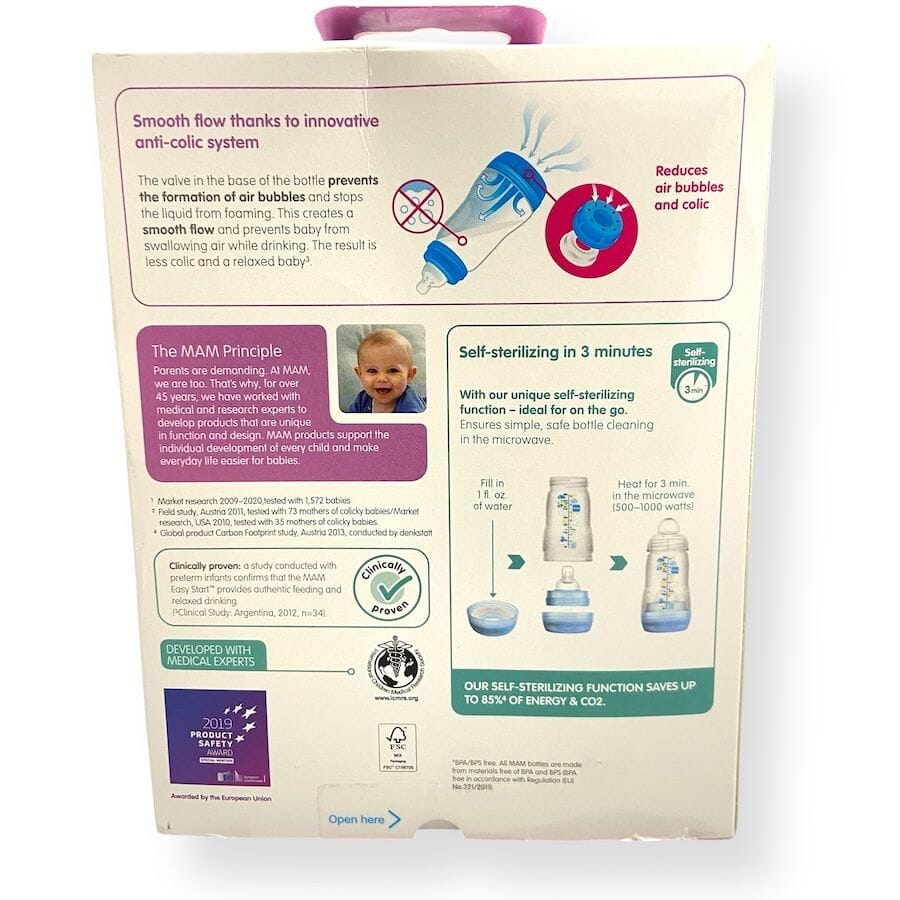 MAM - MAM Easy Start Anti - Colic Baby Bottle - 2 Pk