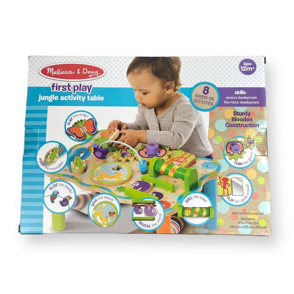 Melissa Doug Activity Table TOYCYCLE