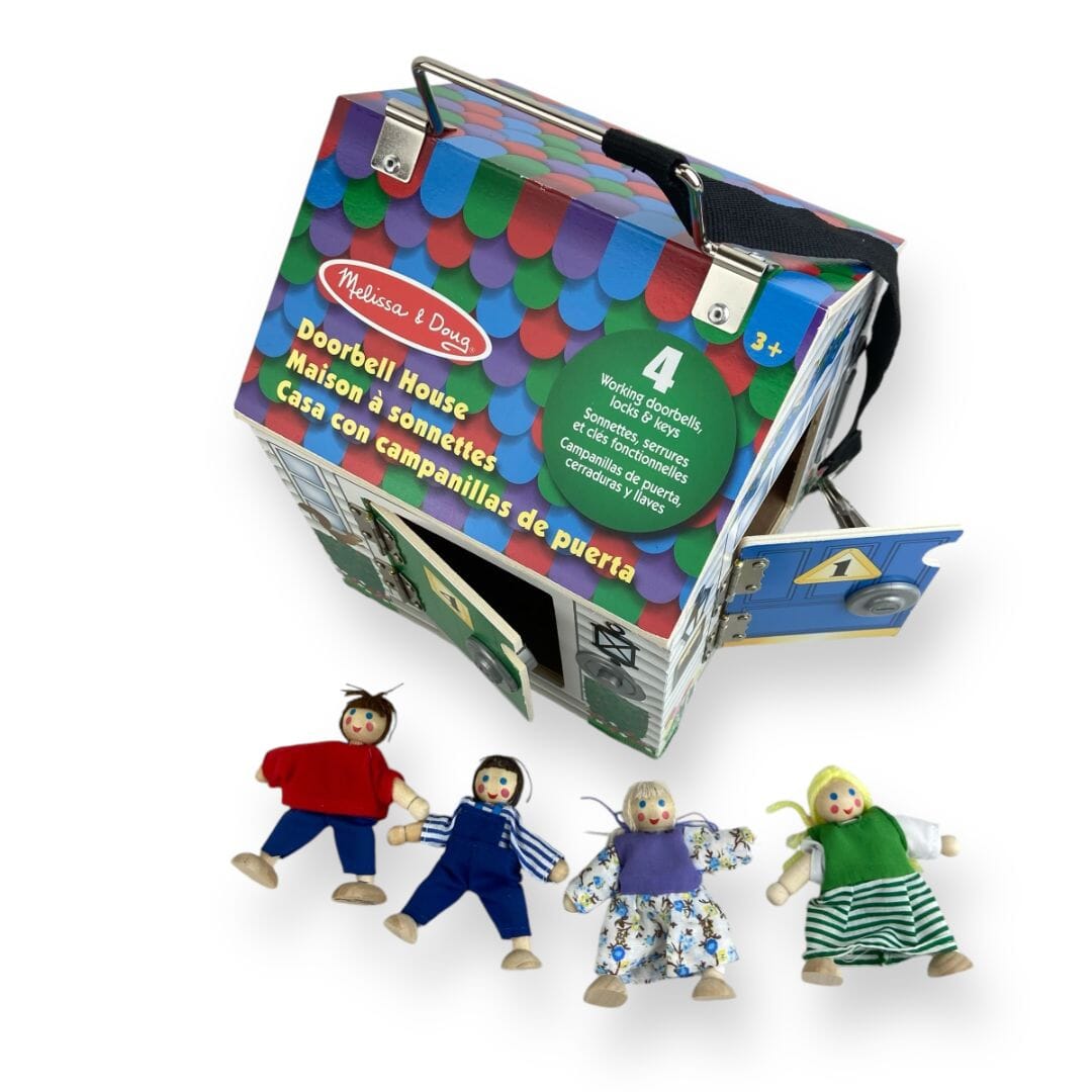 Melissa & Doug - Melissa & Doug Doorbell Dollhouse
