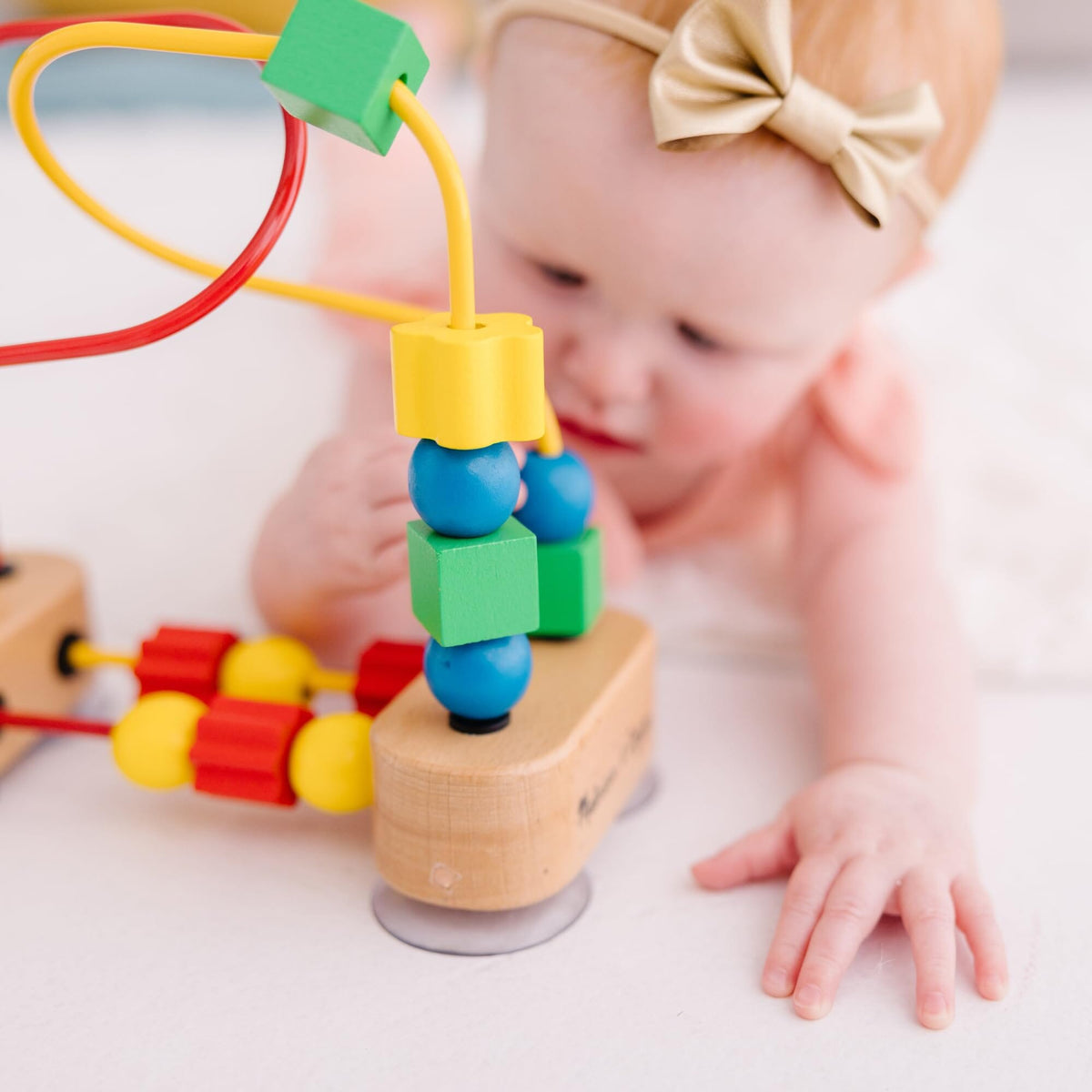 Melissa & Doug First Bead Maze Wooden Toy 3042