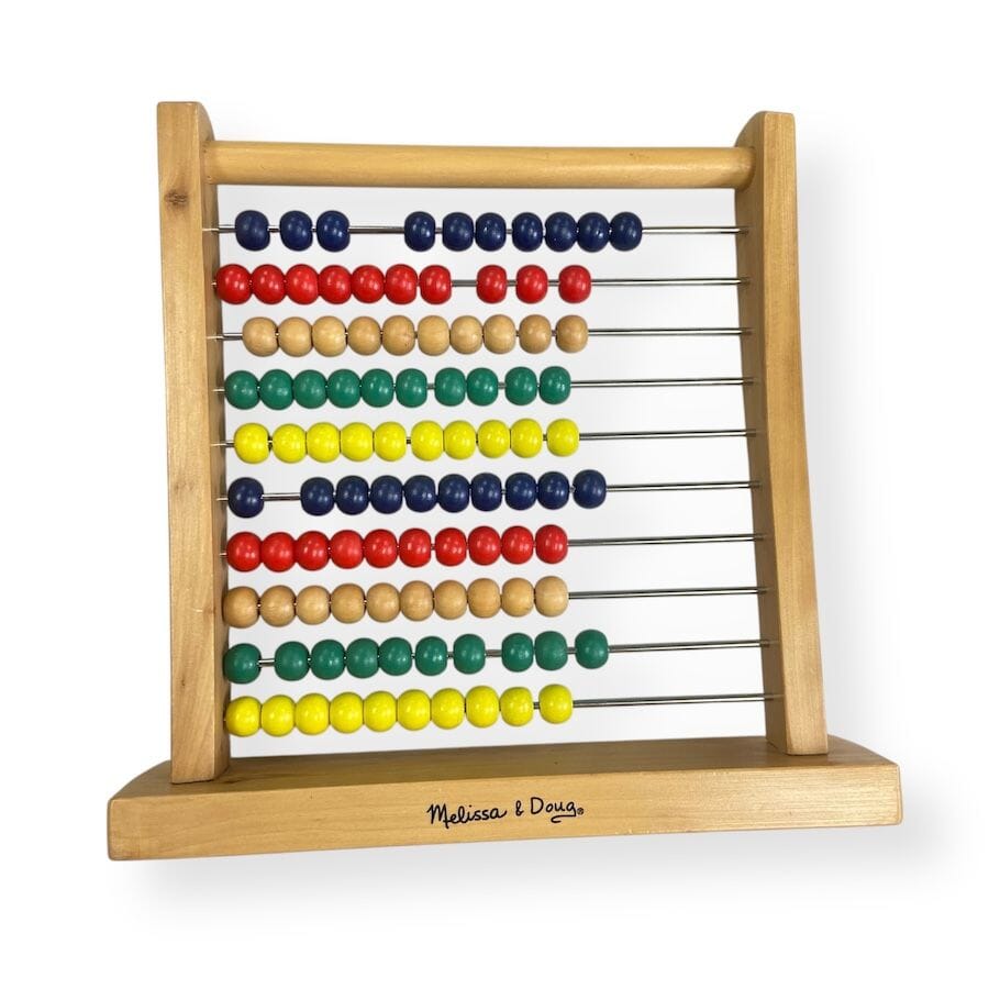 Melissa & Doug Learning Bundle with Abacus Toys 