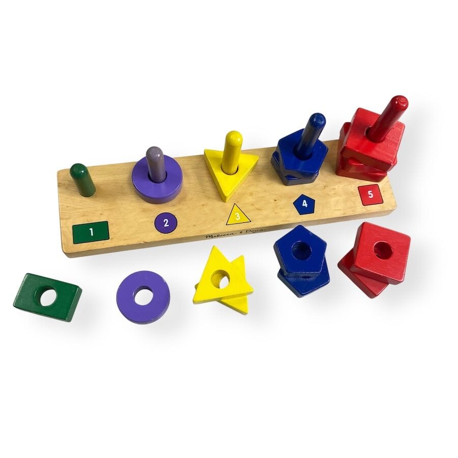 Melissa & Doug Learning Bundle with Abacus Toys 
