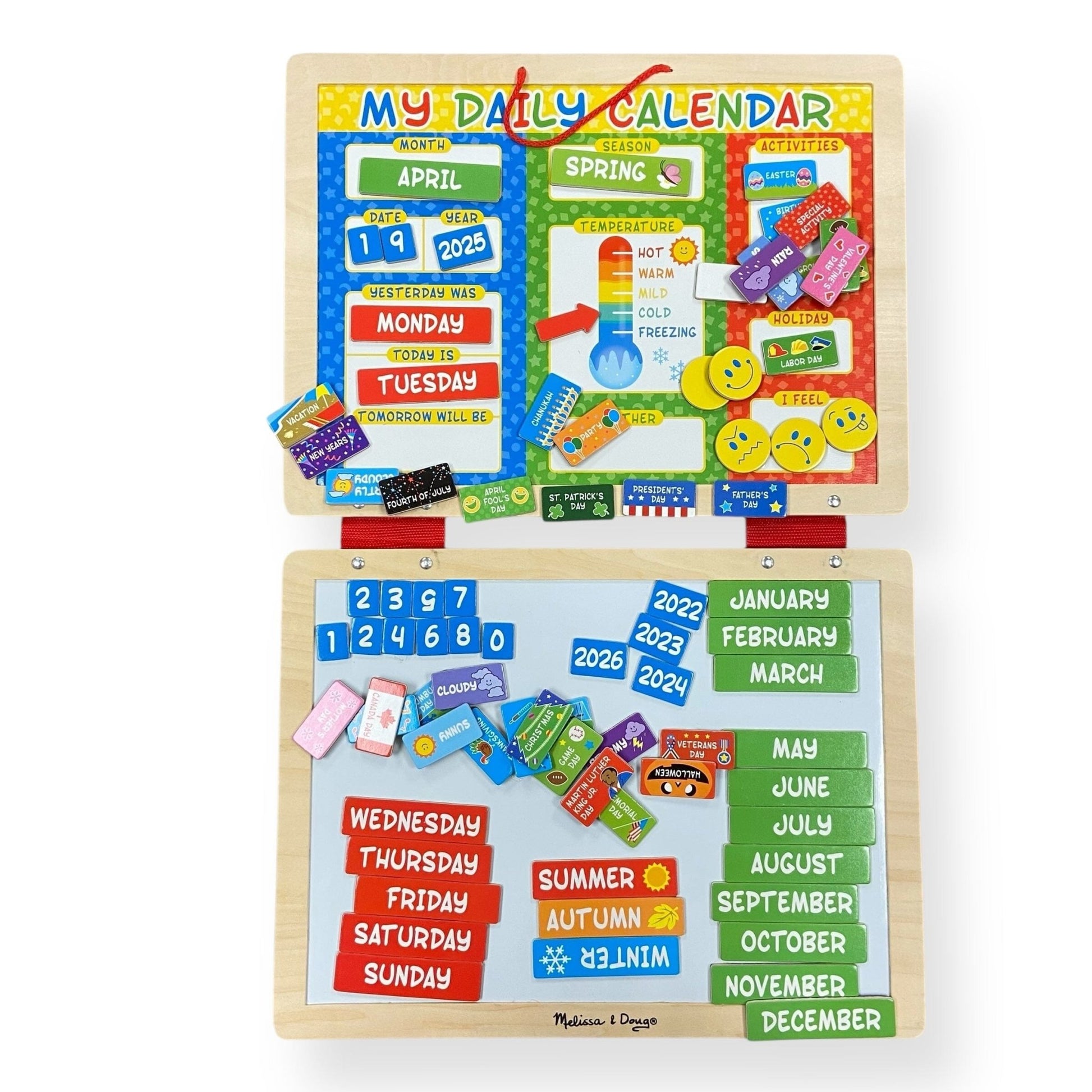 Melissa & Doug - Melissa & Doug My Magnetic Daily Calendar