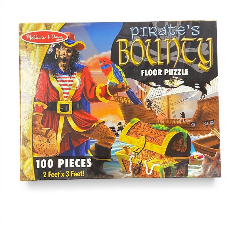 Melissa & Doug Pirate's Bounty 100-Pc Floor Puzzle Puzzles 