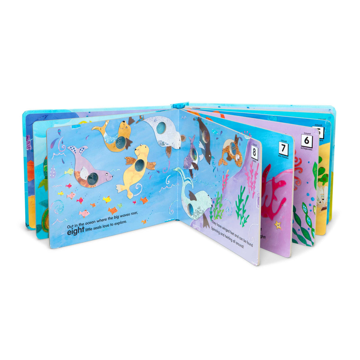 Melissa & Doug Poke-a-Dot Who's in the Ocean Board Book 31342